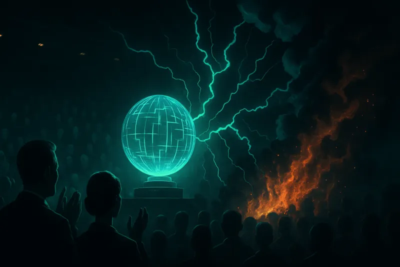 Illustration of the New Tech Leads to Disaster trope