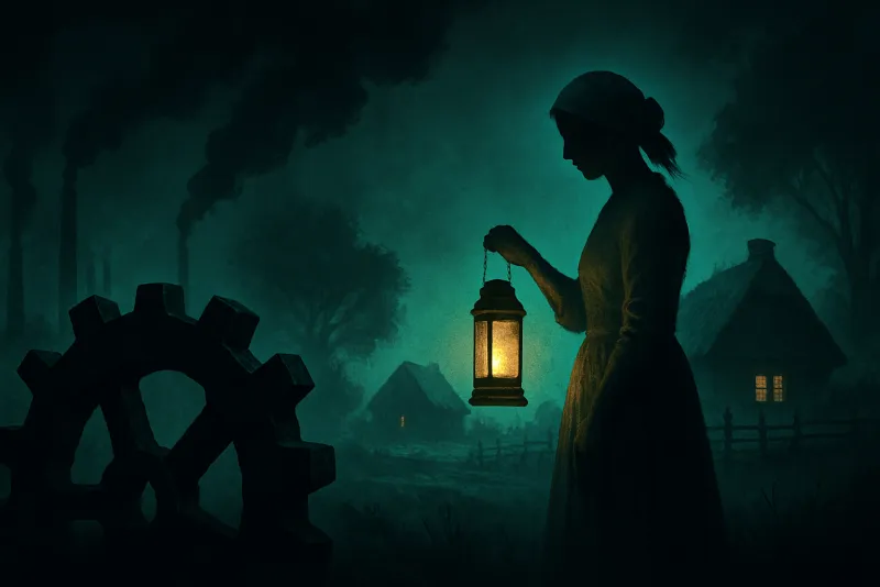 Illustration of the The Old Ways Were Better trope