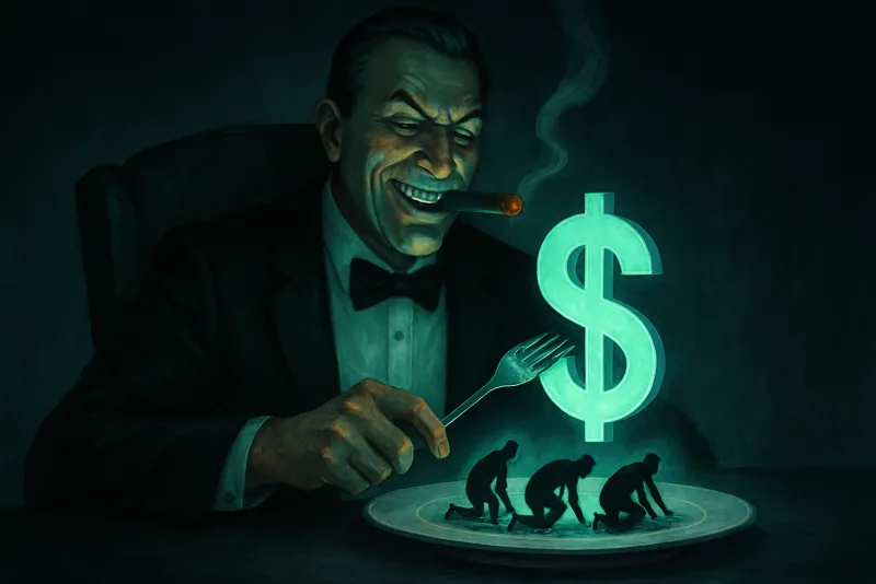 Illustration of the The Rich Are the Problem trope