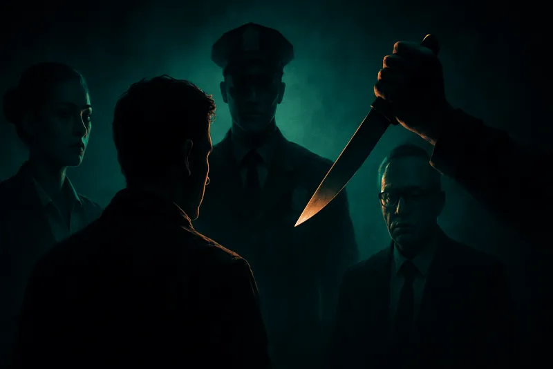 Illustration of the You Can't Trust Anyone trope